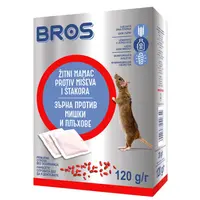 Зърна Bros срещу гризачи  0.1 кг
