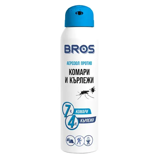 Препарат Bros против комари и кърлежи  0.09 л