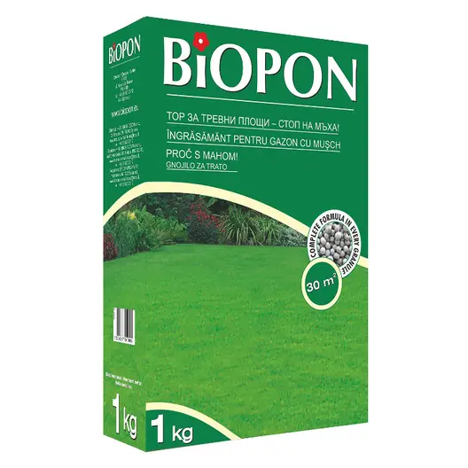 Тор гранулиран Biopon за тревни площи  1 кг