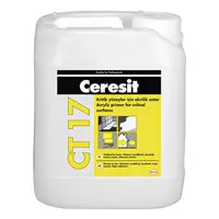 Грунд за бои и шпакловки Henkel дълбокопроникващ  5 л, безцветен, Ceresit CT 17