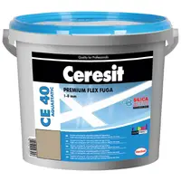 Смес Ceresit фугираща за плочки гъвкава 2 кг, бахама, CE 40 Aquastatic