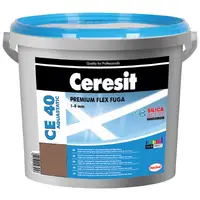 Смес Ceresit фугираща за плочки гъвкава 2 кг, тера, CE 40 Aquastatic