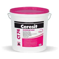 Мазилка Henkel силиконова фасадна 25 кг, 1.5 мм, Ceresit CT 74