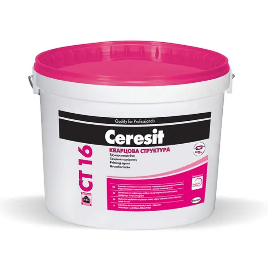 Грунд за фасадни мазилки Henkel акрилен  10 л, Ceresit CT 16
