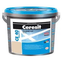Смес Ceresit фугираща за плочки гъвкава 5 кг, натура, CE 40 Aquastatic