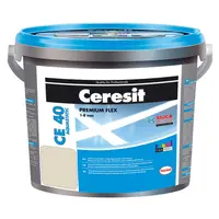 Смес Ceresit фугираща за плочки гъвкава 5 кг, жасмин, CE 40 Aquastatic
