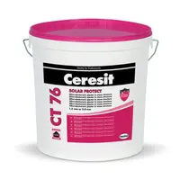 Мазилка Henkel силико-еластомерна фасадна 25 кг, прозрачна база, Ceresit CT 76