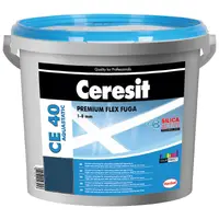 Смес Ceresit фугираща за плочки гъвкава 2 кг, океан, CE 40 Aquastatic