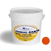 Течна хидроизолационна мембрана Isomax  за покриви и тераси 20 кг, червена, Elasta