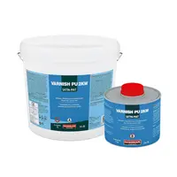 Лак полиуретанов Isomat  1 кг, безцветен сатен мат, Varnish-PU 2k