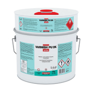 Лак полиуретанов Isomat  5 кг, безцветен сатен, Varnish-PU 2k - product - 006 IZO4056