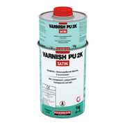 Лак полиуретанов Isomat  1 кг, безцветен сатен, Varnish-PU 2k - product - 006 IZO4057