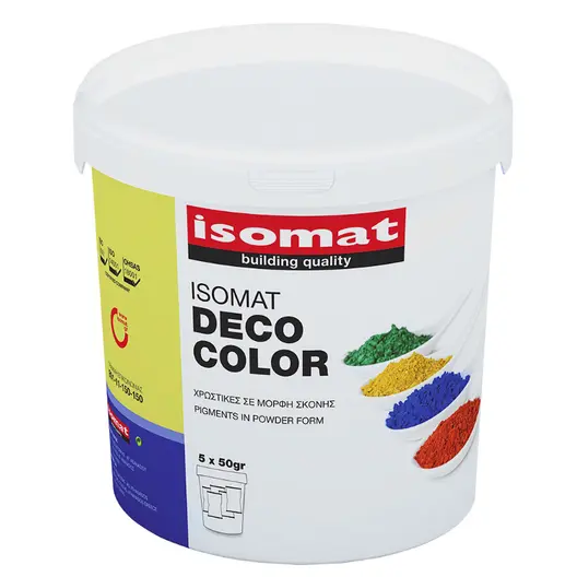 Боя пигментна Isomat прахообразна  0.25 кг, охра, Deco-Color