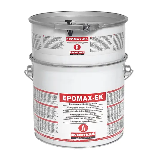Двукомпонентно епоксидно лепило Isomat  4 кг, сиво, Epomax-EK
