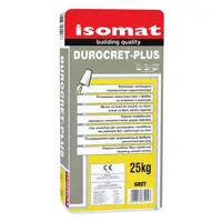 Смес Isomat за саниране на стоманобетонни конструкции с фибри 25 кг, сива, Durocret Plus