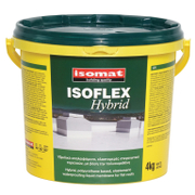 Течна хидроизолационна мембрана Isomat  за покриви и тераси 4 кг, бяла, Isoflex Hybrid - product - 006 IZO1431