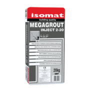 Смес Isomat за саниране на стоманобетонни конструкции с висока течливост 20 кг, сива, Megagrout-inject 2-20 - product - 006 IZO1529