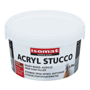Шпакловка Isomat за гипсокартон готова, фина 0.4 кг, бяла, Acryl Stucco - product - 006 IZO2451