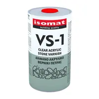 Лак акрилен Isomat за камък  1 л, безцветен, VS-1