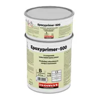 Грунд епоксиден Isomat за подови покрития  1 кг, бледожълт, Epoxyprimer 500