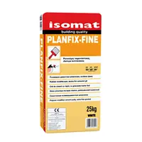 Смес Isomat за саниране на стоманобетонни конструкции за шпакловка до 5 мм 25 кг, бяла, Planfix-Fine
