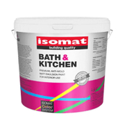 Боя латексова Isomat за влажни помещения  3 л, бяла, Bath & Kitchen - product - 006 IZO3942