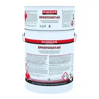 Грунд за метал Isomat епоксиден двукомпонентен  3 кг, сив, RAL 7040, Epoxycoat-AC