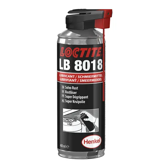 Спрей за почистване Henkel на ръжда  0.4 л, Loctite 8018