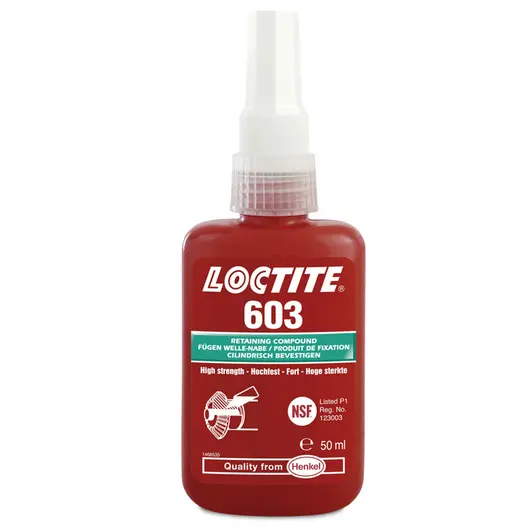 Лепило за метални детайли Henkel анаеробно  50 мл, Loctite 603
