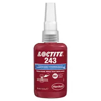Лепило анаеробно Henkel за осигуряване на резби  50 мл, син, Loctite 243