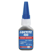 Лепило универсално Henkel цианкрилатно секундно  20 г, Loctite 480 - product - 006 KAM2419