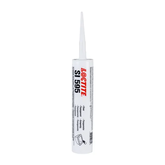 Силикон лепило Loctite уплътнително термо- и маслоустойчиво  310 мл, прозрачно, SI 595