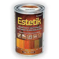 Препарат Bochemit за импрегниране за дърво 5 кг, орех, Estetik