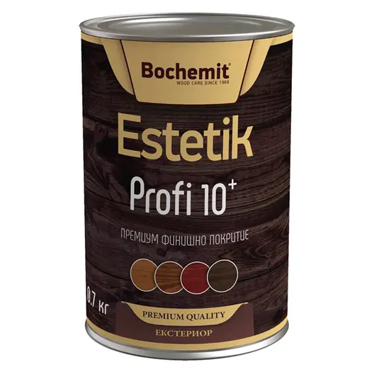 Лак алкиден Bochemit маслен с импрегнант  0.7 кг, палисандър, Estetik Profi 10+