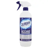 Препарат за почистване Quasar на метал спрей 0.65 л, Acciaio