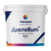Боя латексова Lackprom паропропусклива супер бяла  8 кг, бяла, Dispovit - product - 006 LKP 099