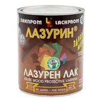 Лак алкиден Lackprom лазурен  0.7 л, махагон, Lazurin