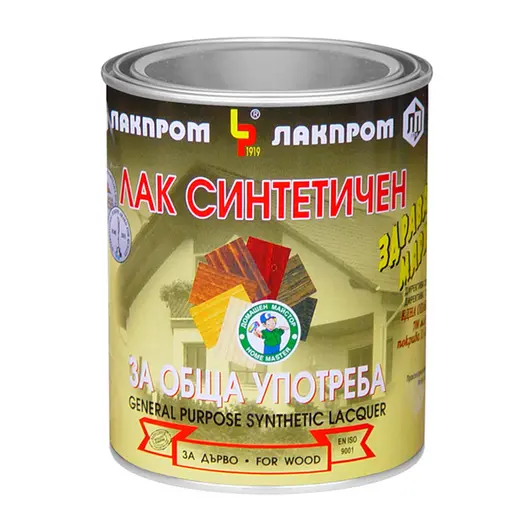 Лак алкиден Lackprom синтетичен за обща употреба  0.7 л, PF-12