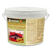 Акрилсиликонова боя Lackprom на водна основа  18 кг, оксидно червена - product - 006 LKP2196