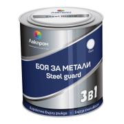 Боя за метал Lackprom 3 в 1 за защита и репаратурни цели  0.7 л, бяла, Steel Guard - product - 006 LKP2782
