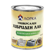 Лак водоразтворим Lorka за тебеширена боя  0.3 л, безцветен - product - 006 LKR4004
