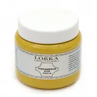 Тебеширена боя Lorka на водна основа  0.2 л, златиста охра, CH114