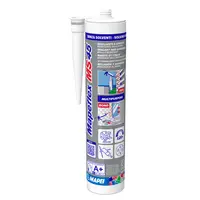 Лепило уплътнително Mapei полиуретаново  300 мл, бяло, Mapeflex MS 45