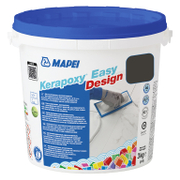 Смес Mapei фугираща за плочки епоксидна  3 кг, черна №120, Kerapoxy Easy Design - product - 006 MAP4512