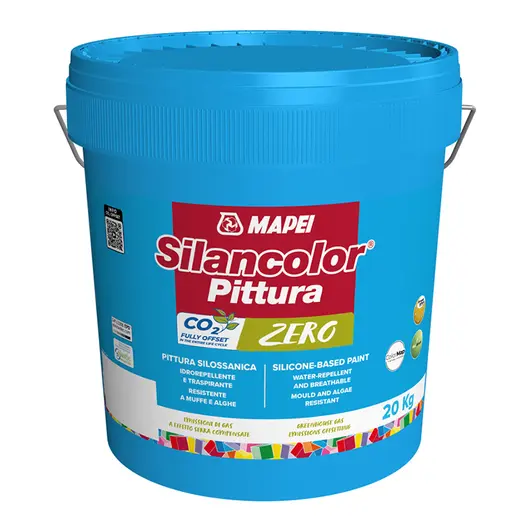 Фасадна боя Mapei силиконова  20 кг, цвят по заявка, Silancolor Paint Zero