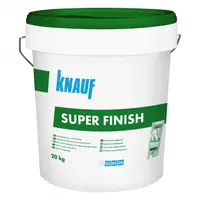 Фугопълнител Knauf за гипсокартон готов, фин 20 кг, зелен, Super Finish