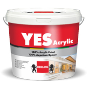 Акрилна боя Berling на водна основа  3 л, бяла, YES Acrylic - product - 006 MIB3654