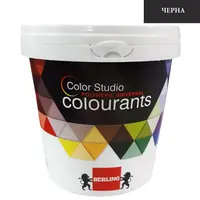 Боя пигментна Berling пастообразна за оцветяване  1 л, черна, RAL 97454, Color Studio TT