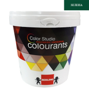 Боя пигментна Berling пастообразна за оцветяване  1 л, тъмнозелена, RAL 93418, Color Studio LS - product - 006 MIB3740