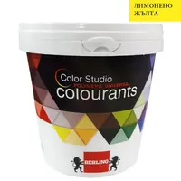 Боя пигментна Berling пастообразна за оцветяване  1 л, лимонено жълта, RAL 97552, Color Studio ZT